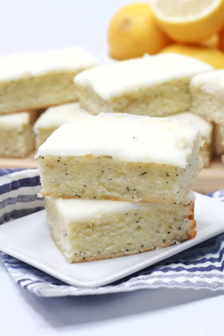 Popular Lemon Poppyseed Bars