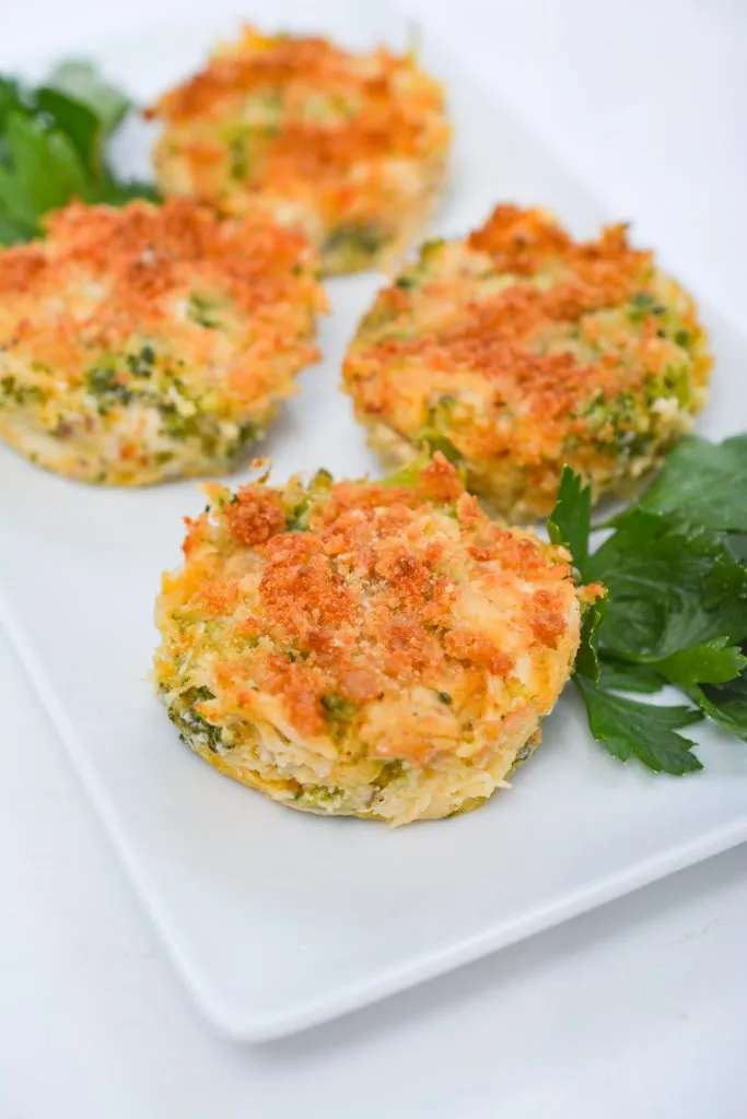 Cheesy Chicken and Broccoli Casserole Bite