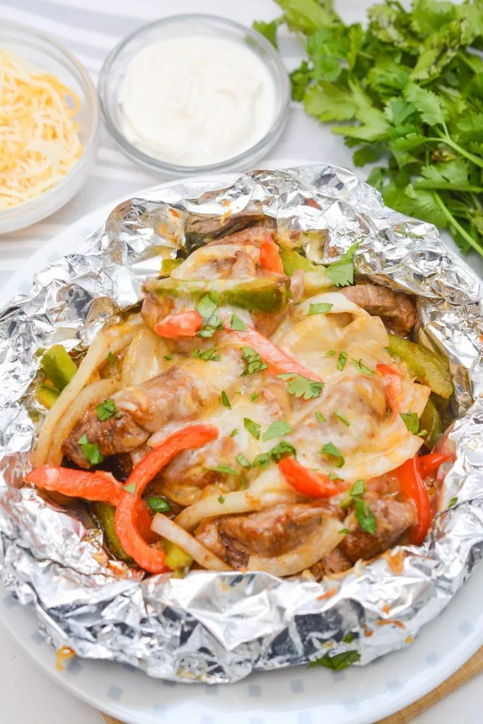 Steak Fajita Foil Packets