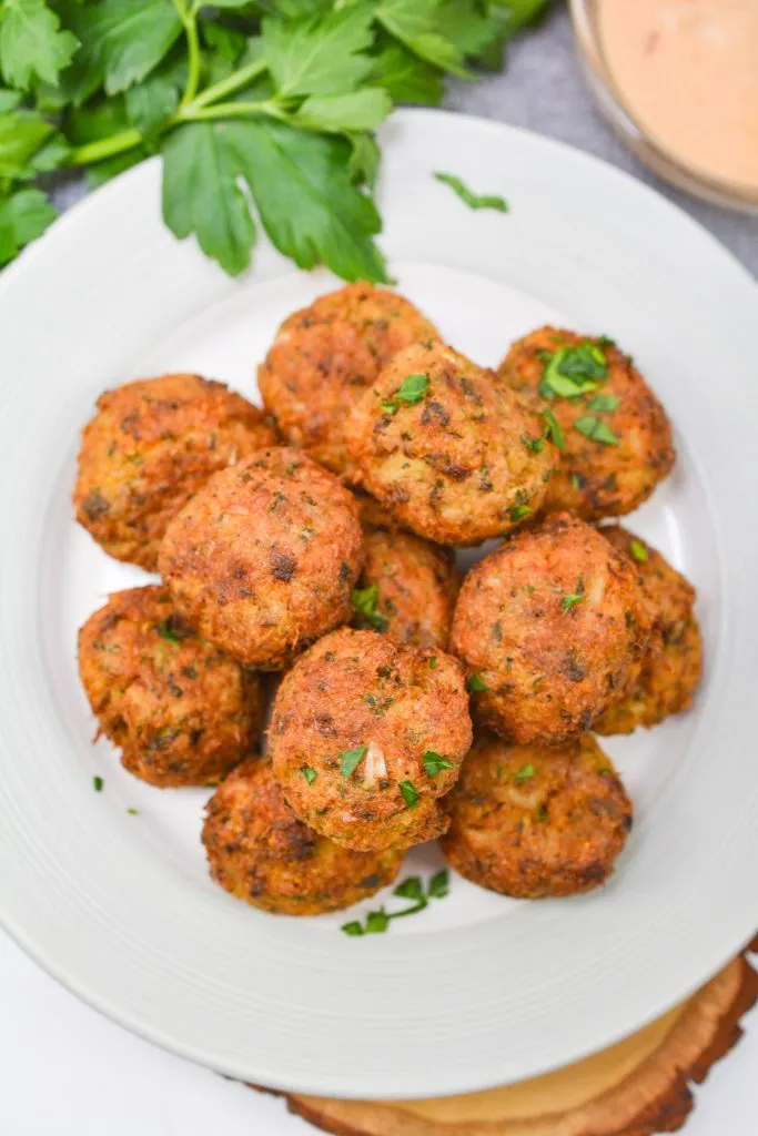 Air Fryer Crab Cake Bites
