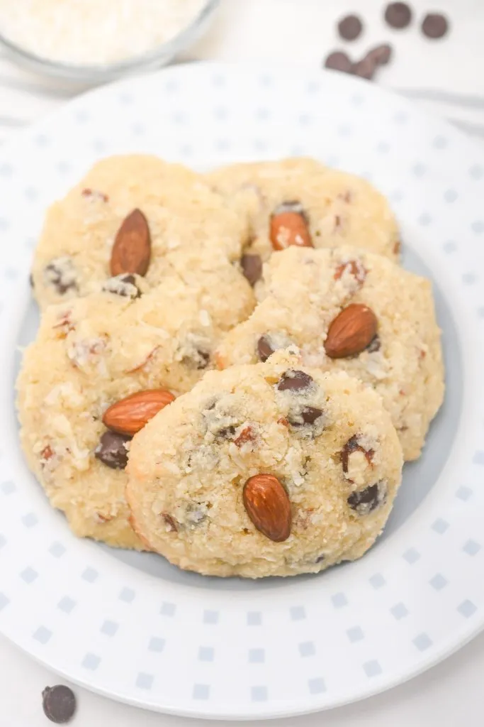 Almond Coconut Bliss Cookies