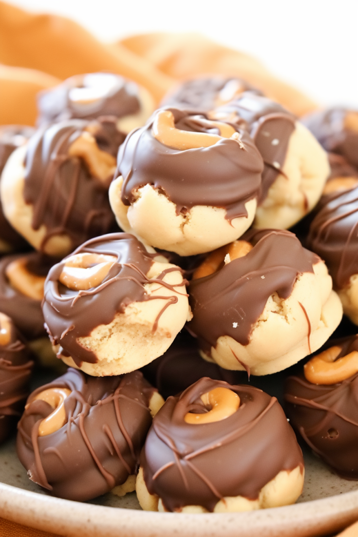 Chocolate-Dipped Peanut Butter Treats