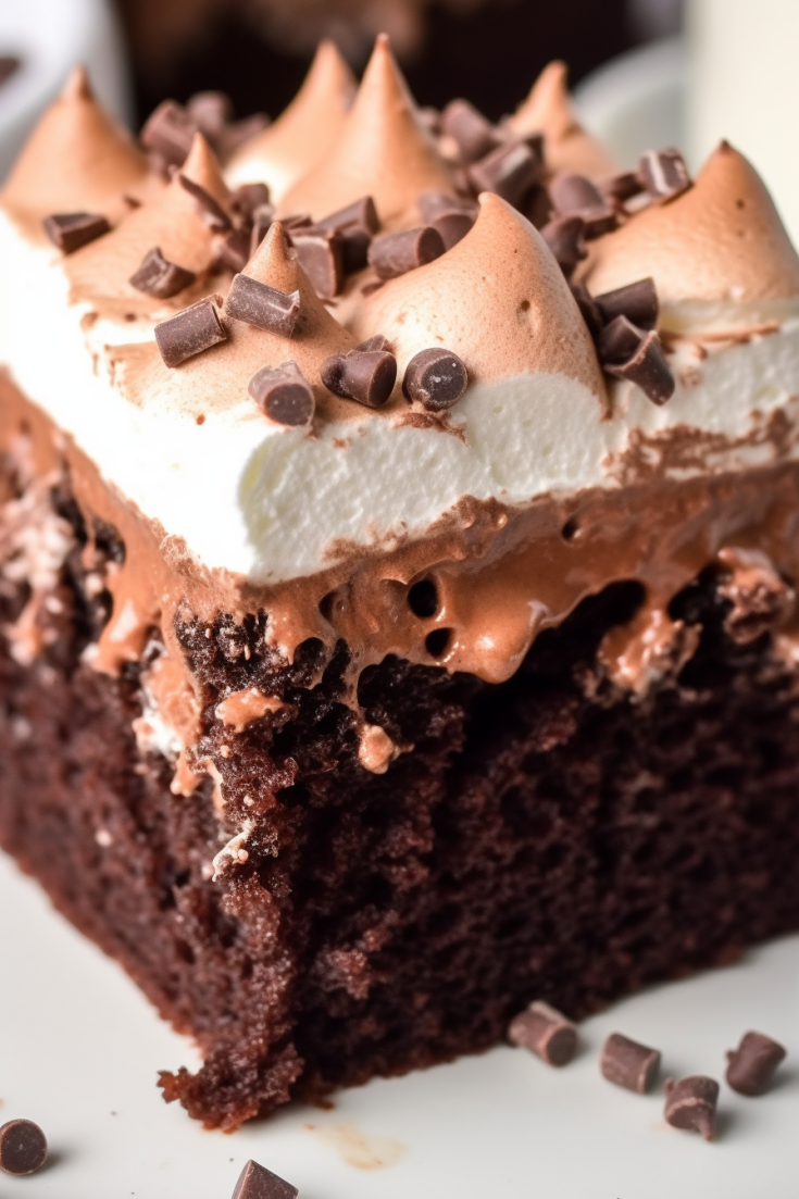 Decadent Hot Chocolate Infused Cake
