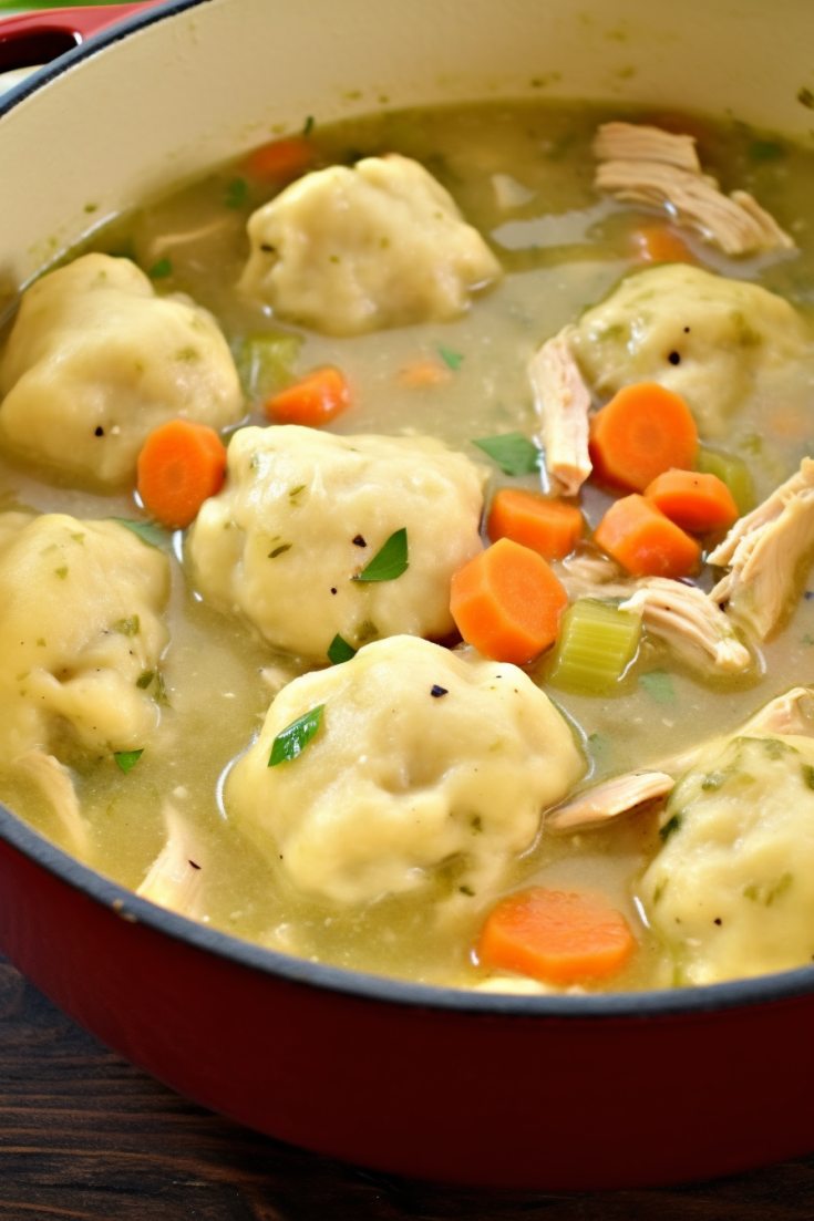 Soup with Chicken and Dumplings