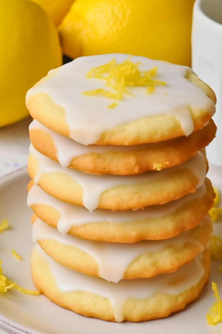 Lemon Cookies with Icing