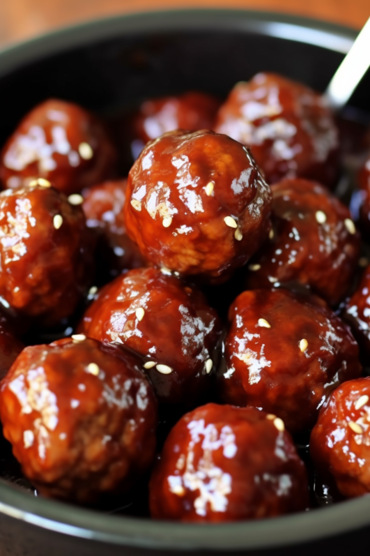 Easy 3-Ingredient Sweet and Spicy Slow Cooker Meatballs