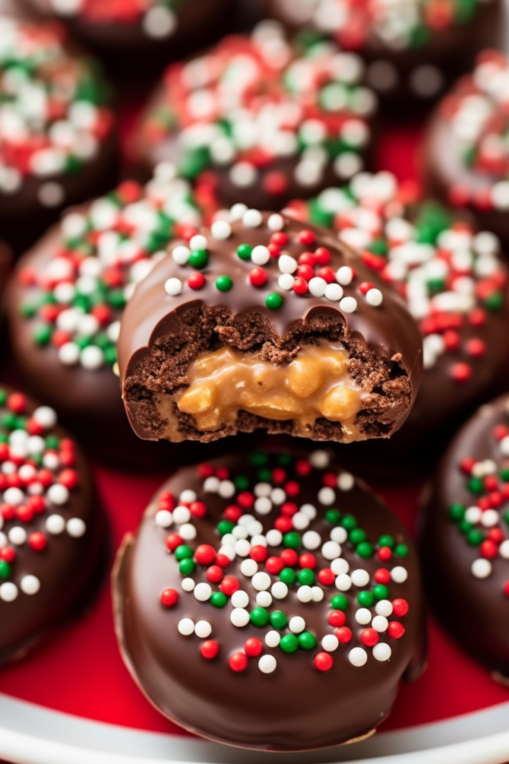 No-Cook Holiday Chocolate and Peanut Butter Treats
