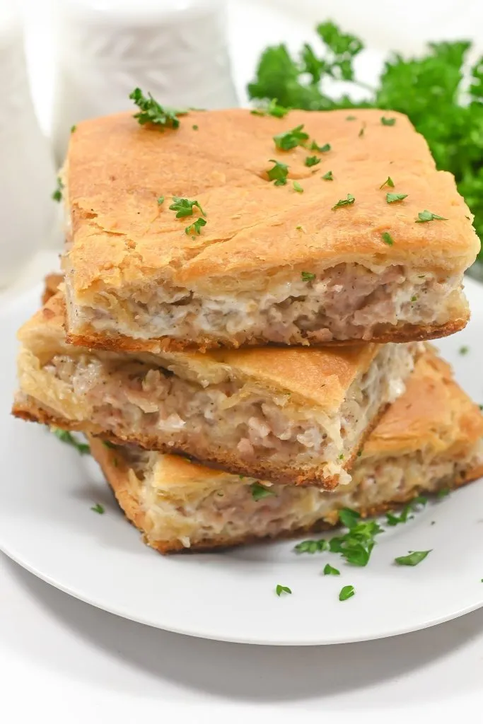 Flaky Sausage & Cream Cheese Breakfast Bake