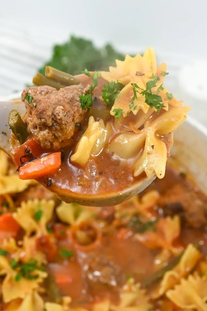 Old-Fashioned Meatball Stew