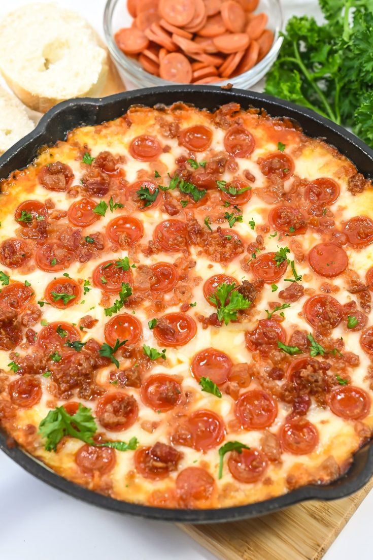 Dip with Pizza Flavors