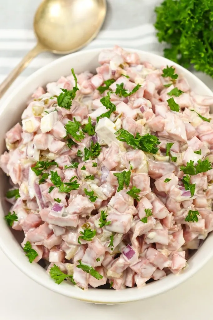Southern Deviled Ham Salad