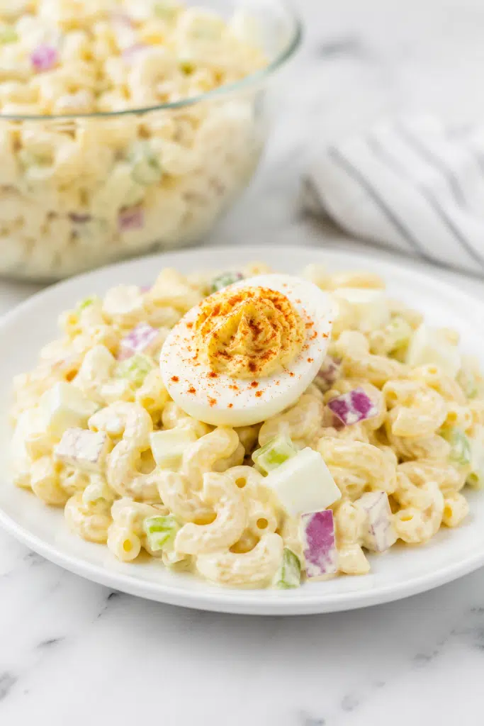 Deviled Egg Pasta Salad Recipe