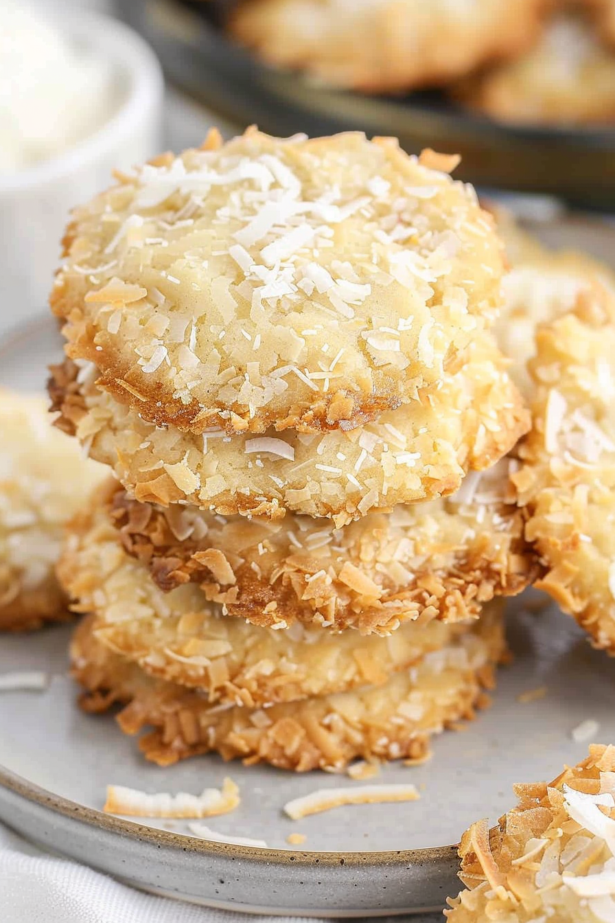 Chewy Coconut Cookies Recipe - An Organized Chaos