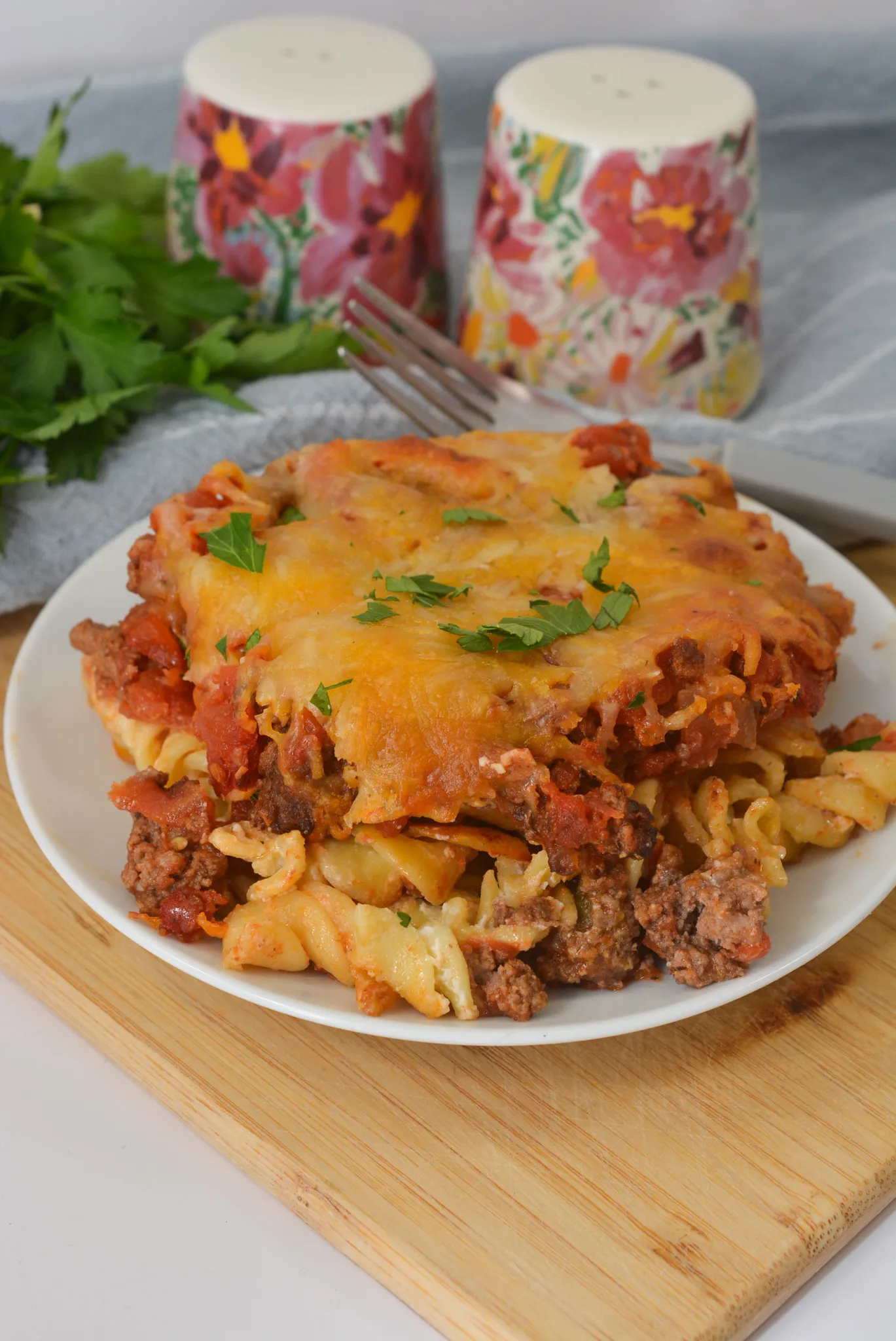 Beef Lombardi Casserole [anorganizedchaos.com]