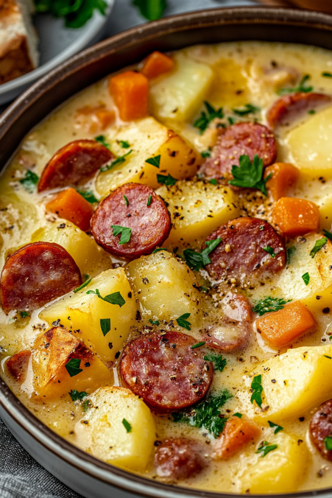 Kielbasa Potato Soup