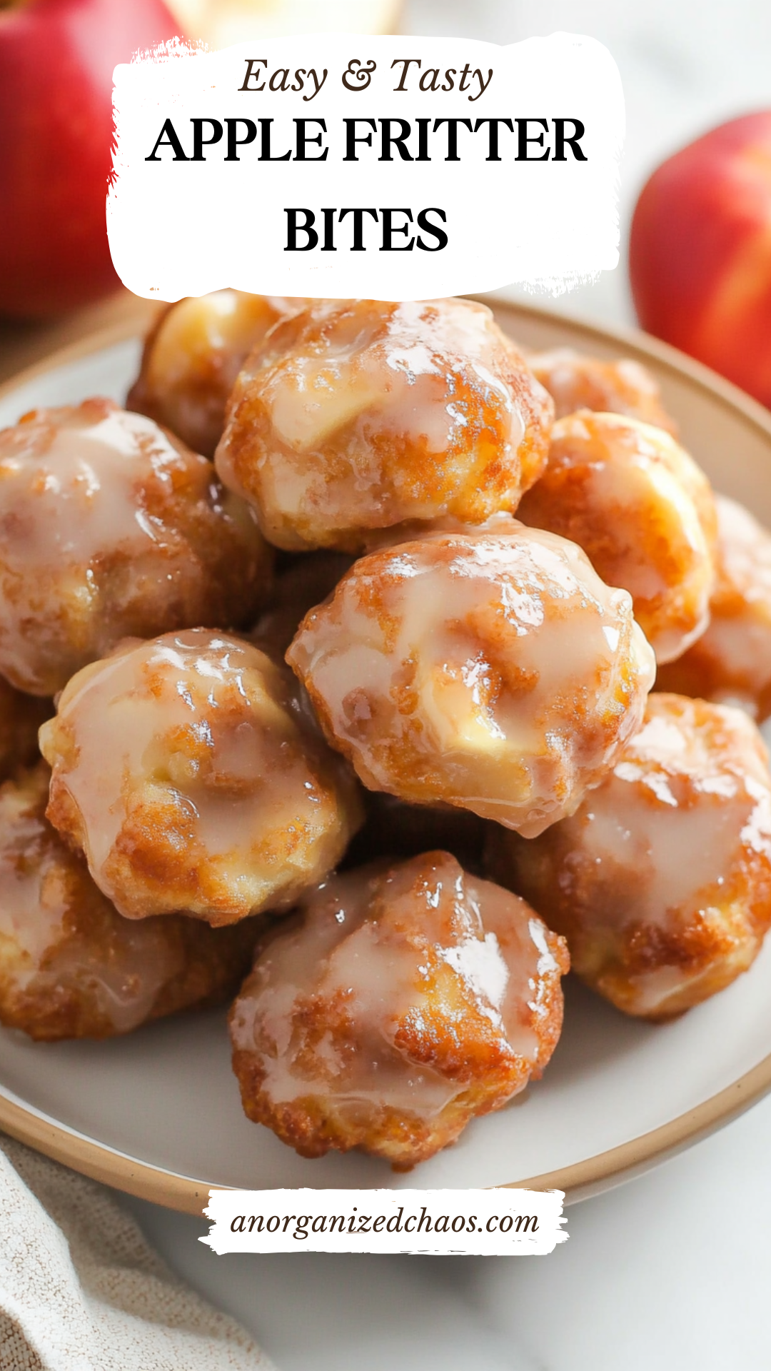 Apple Fritter Bites [anorganizedchaos.com]