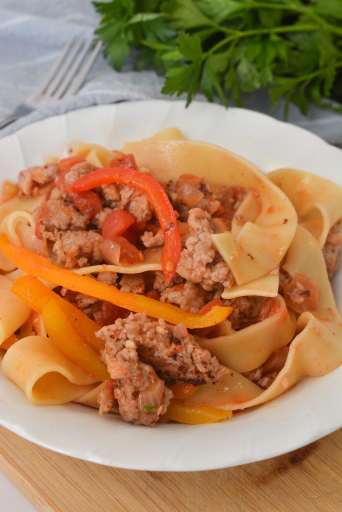 Italian Drunken Noodles