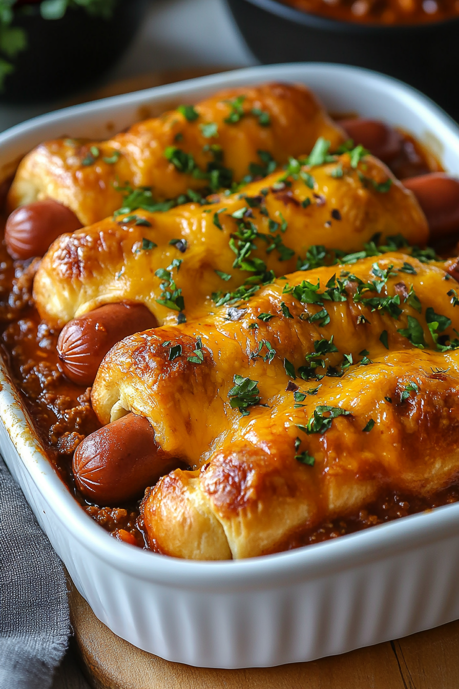 Chili Cheese Dog Bake-image