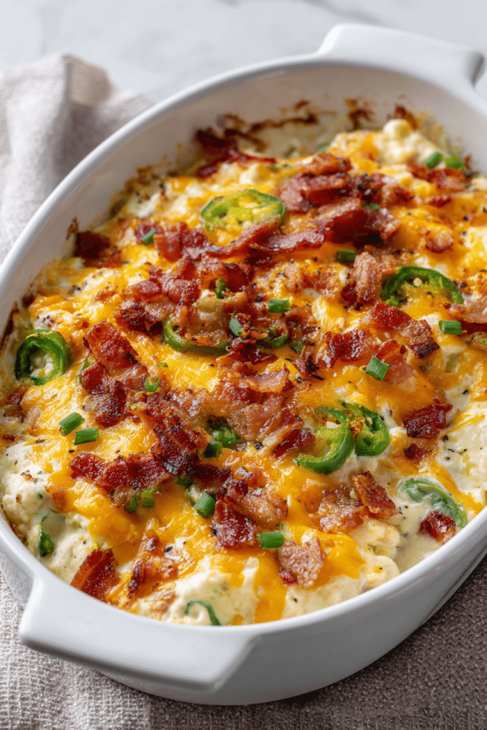 Jalapeño Popper Casserole