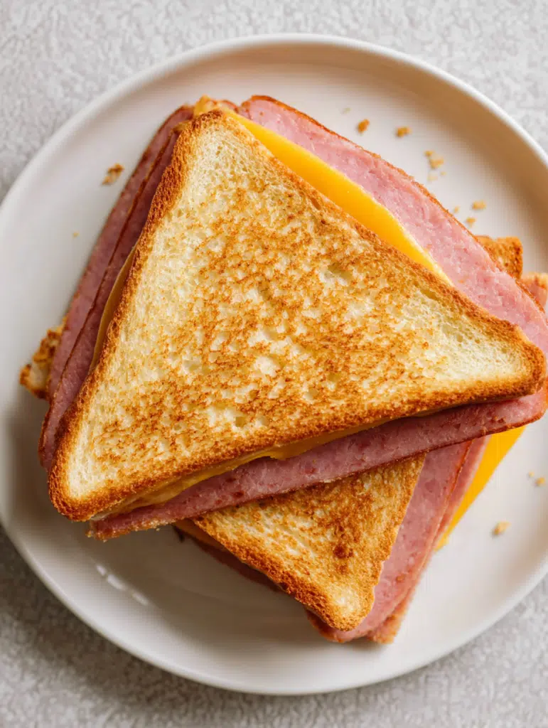 Fried Bologna Sandwiches