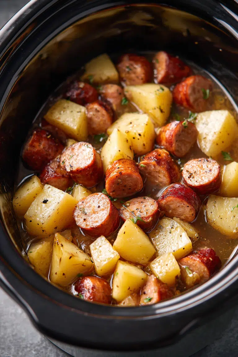 Best HD Pictures about  Crockpot Sausage And Potatoes  with No AI Images