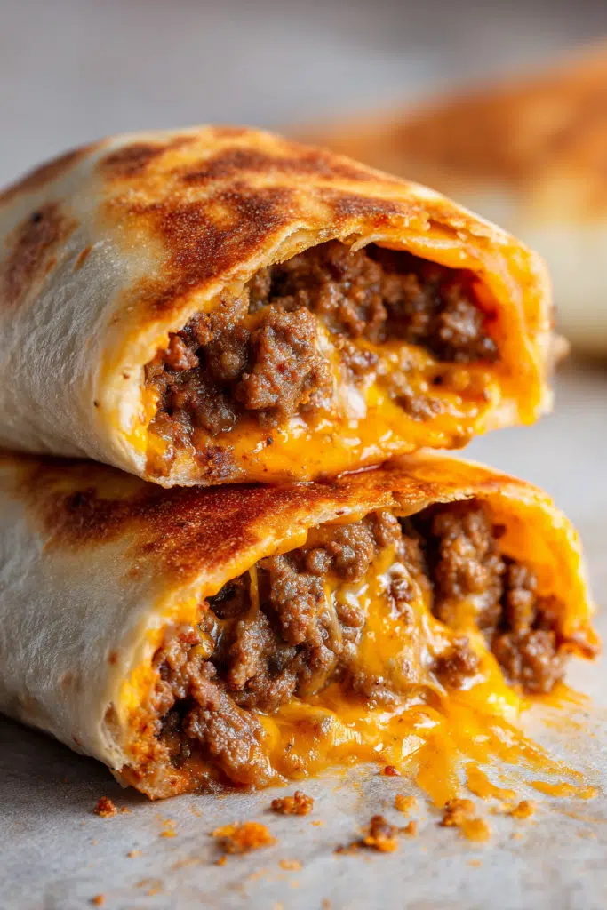 Cheesy Beef Taco Pockets