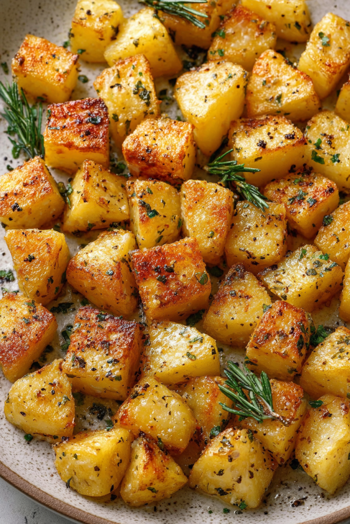 Oven Baked Butter Roasted Potatoes
