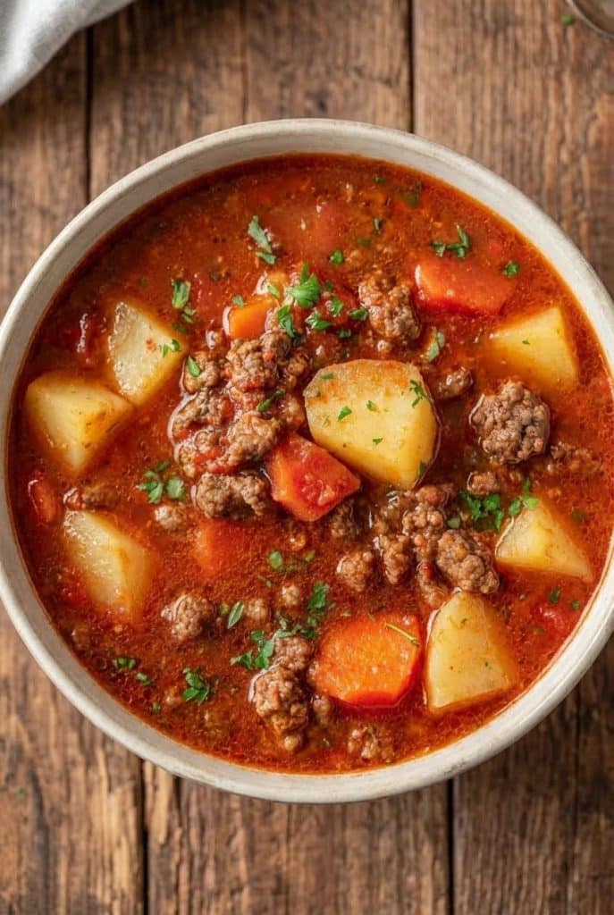 Slow Cooker Poor Man’s Stew