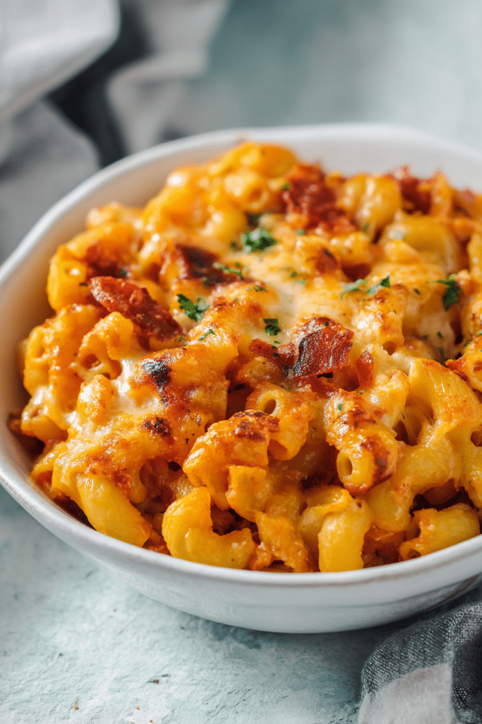 Old-Fashioned Tomato Macaroni Bake