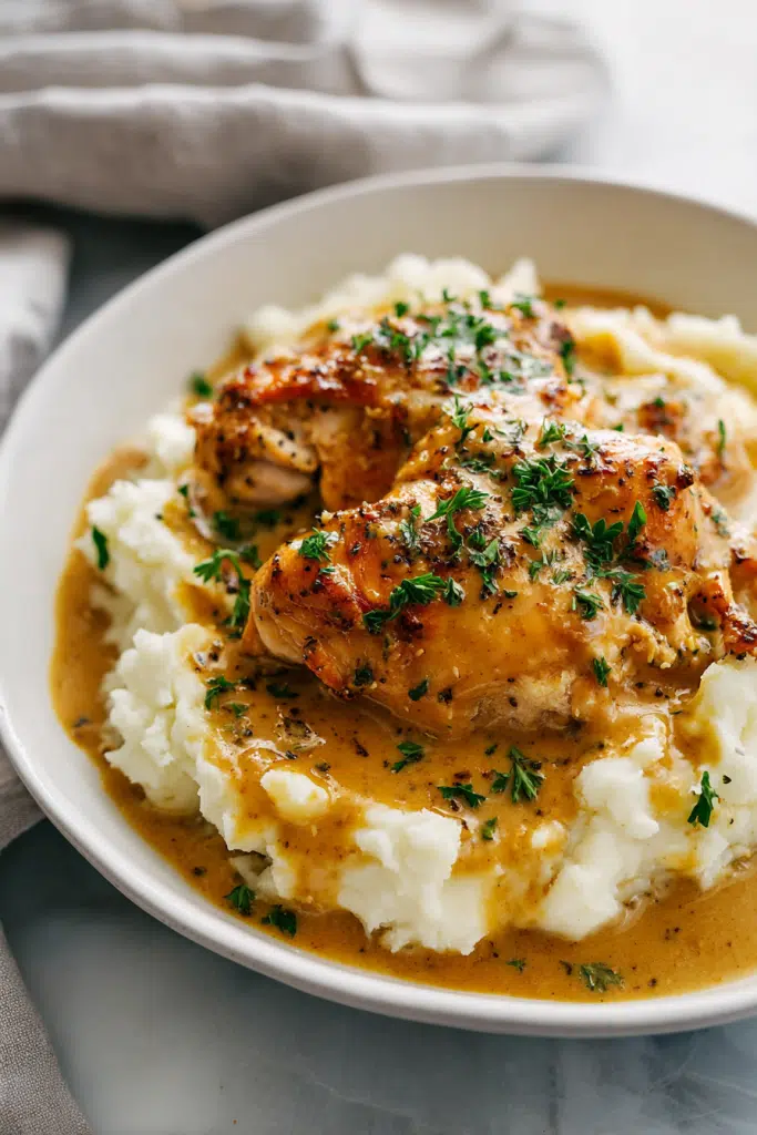 Slow Cooker Honey Mustard Chicken