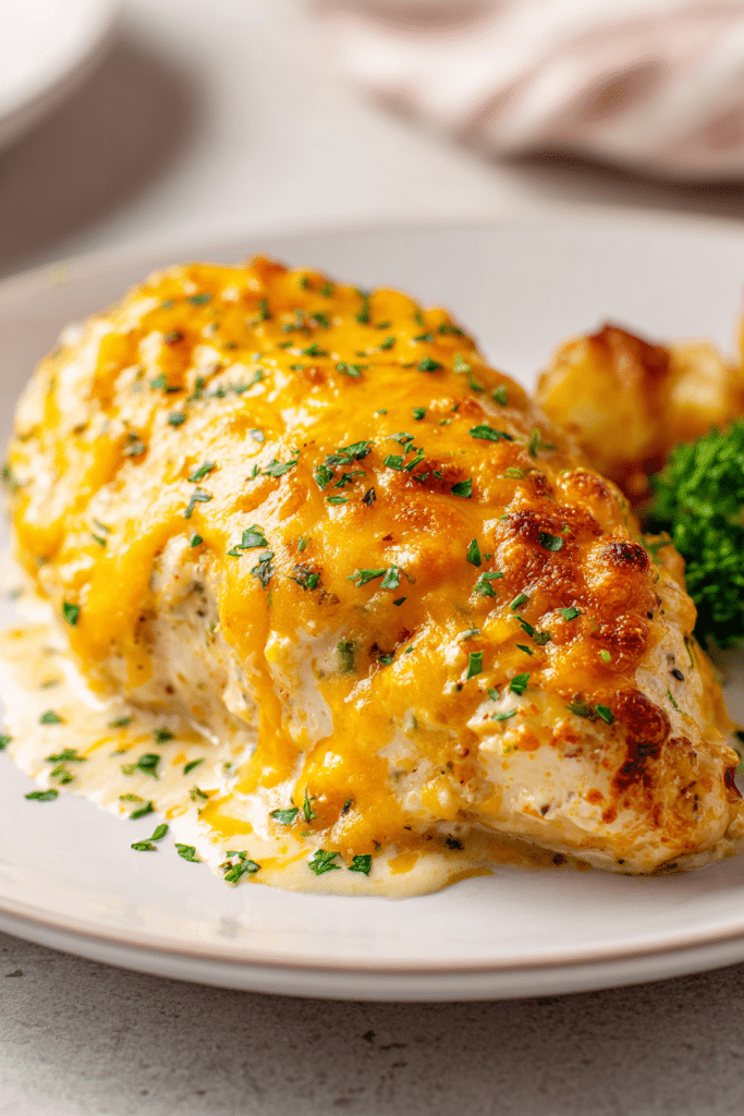 4-Ingredient Cheesy Ranch Chicken