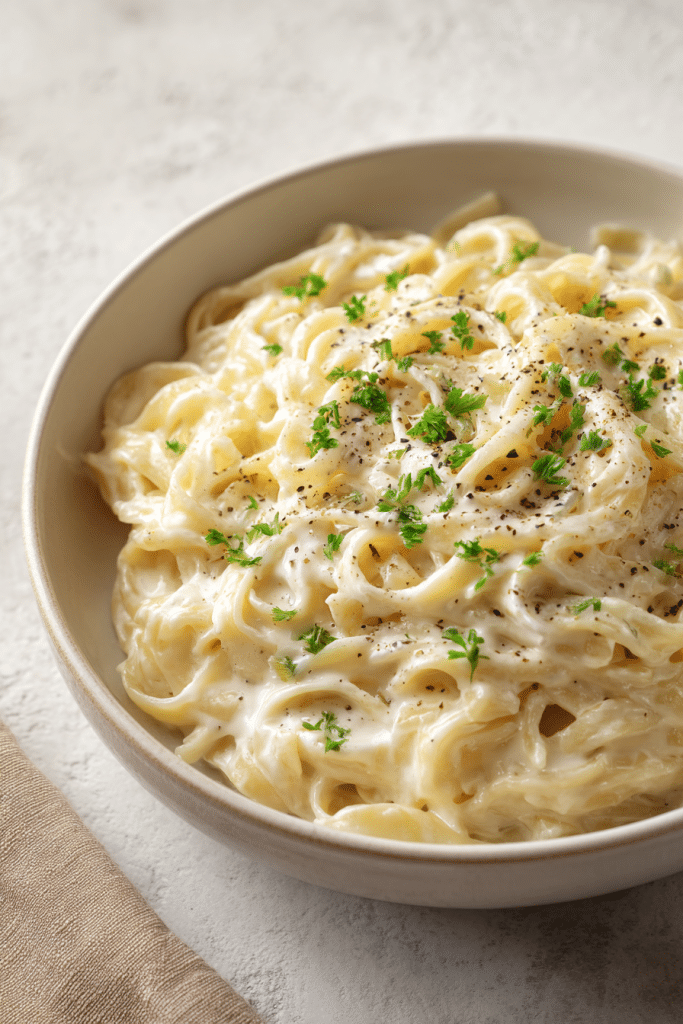 Slow Cooker Sour Cream Noodles