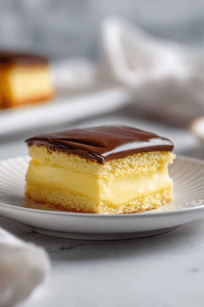Boston Cream Sheet Cake